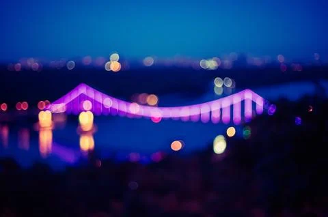 Blurred city background Stock Photos