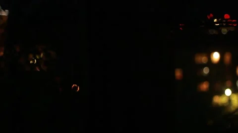 Blurred city lights Stock Footage 50247734