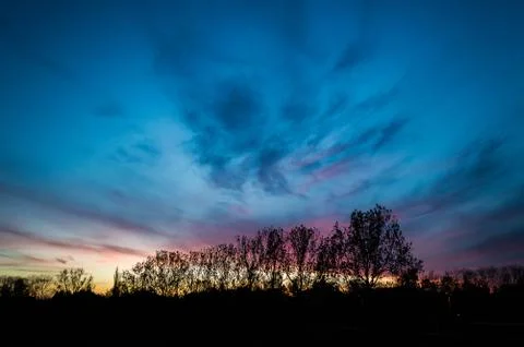  Blurred clouds Stock Photos