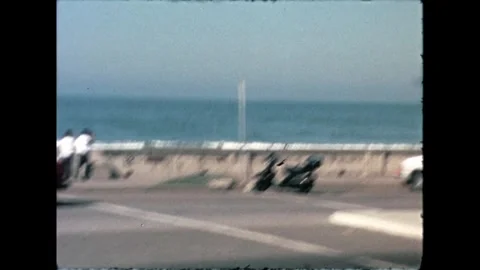 Blurred Coastal View Stock Footage 276292102