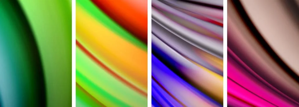 Blurred color line backgrounds. Vector Illustration For Wallpaper, Banner Stock Illustration