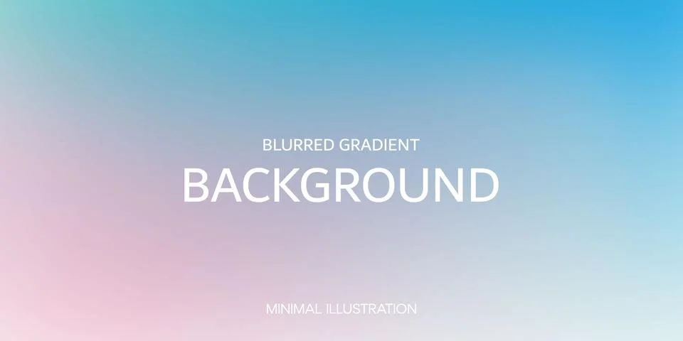 Blurred colored abstract background. Smooth transitions of iridescent colors. Stock Illustration