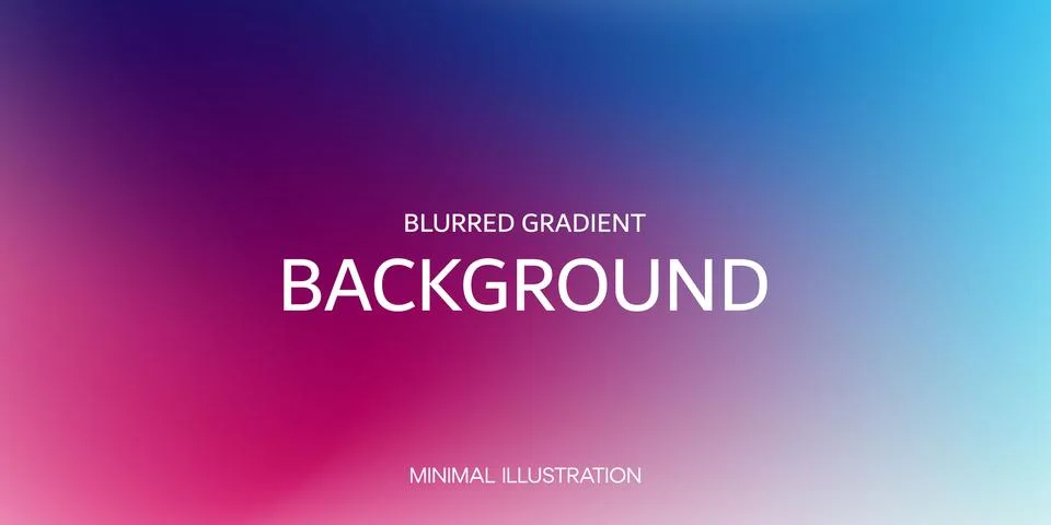 Blurred colored abstract background. Smooth transitions of iridescent colors. Stock Illustration