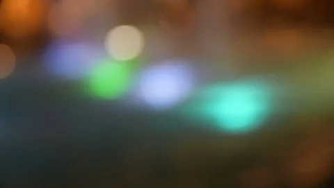 Blurred colored bokeh lights Stock Footage 75669192
