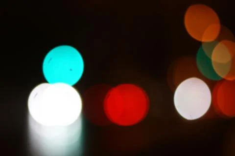 Blurred colored highlights Stock Photos