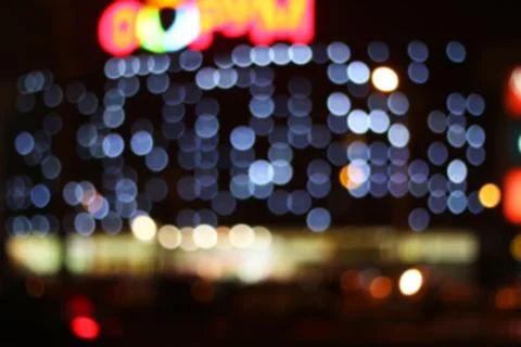 Blurred colored highlights Stock Photos