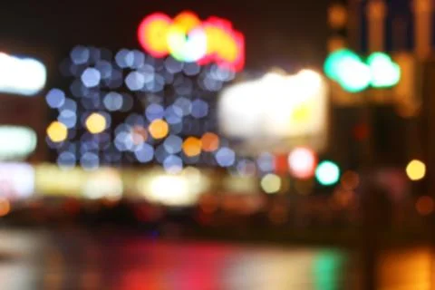 Blurred colored highlights Stock Photos