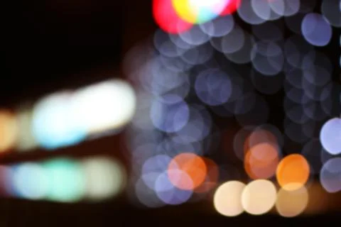 Blurred colored highlights Stock Photos