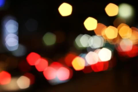 Blurred colored highlights Stock Photos