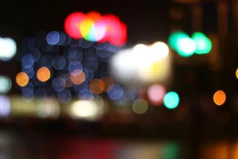 Blurred colored highlights Stock Photos