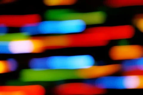 Blurred colored lights 스톡 사진