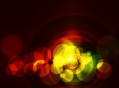 Blurred colored lights Stock Photos