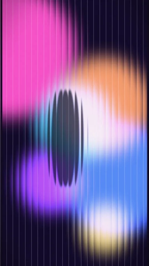 Blurred colorful mesh with vertical lines. 2d animation Stock Footage 342727751