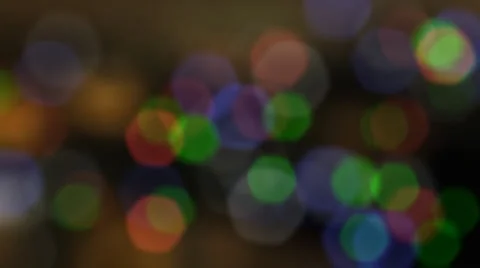 Blurred Colorful Particles Stock Footage 995634