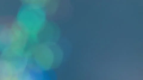 Blurred colour Bokeh on a blue, indigo background Stock Footage 45907000