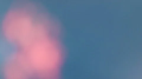 Blurred colour Bokeh on a blue, indigo background Stock Footage 45908317