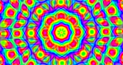 Blurred Complex Pattern Trippy Background Loop Видео 145767779