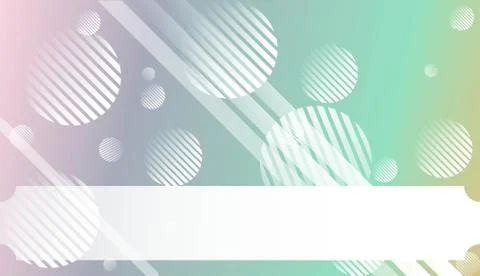 Blurred Decorative Design In Abstract Style With , Curve Lines, Circle, Space 스톡 일러스트