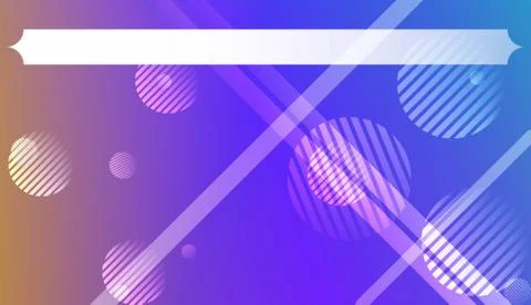 Blurred Decorative Design In Abstract Style With , Curve Lines, Circle, Space イラスト素材