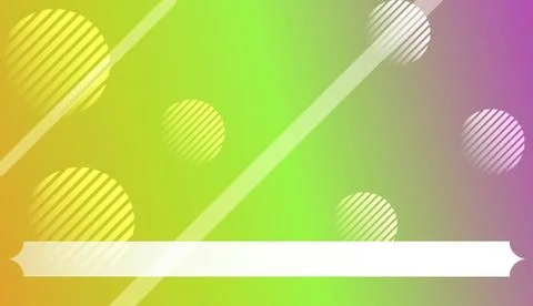 Blurred Decorative Design In Abstract Style With , Curve Lines, Circle, Space Stock Illustration
