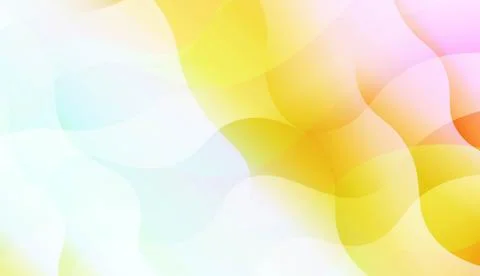 Blurred Decorative Design In Abstract Style With Wave, Curve Lines. Blur Past Stock Illustration