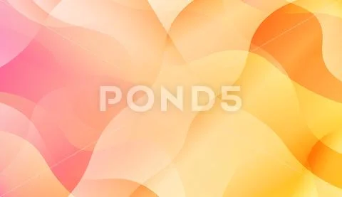 Blurred Decorative Design In Abstract Style With Wave, Curve Lines. Blur Past Stock Illustration