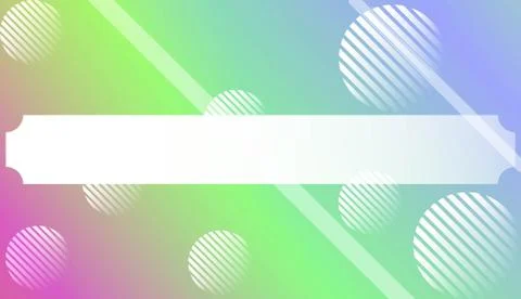 Blurred Decorative Design In Abstract Style With , Curve Lines, Circle, Space イラスト素材