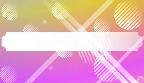 Blurred Decorative Design In Abstract Style With , Curve Lines, Circle, Space Stock Illustration