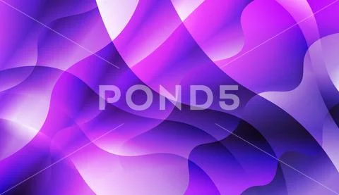 Blurred Decorative Design In Abstract Style With Wave, Curve Lines. For Your Stock Illustration