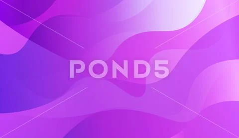 Blurred Decorative Design In Abstract Style With Wave, Curve Lines. For Creat Stock Illustration