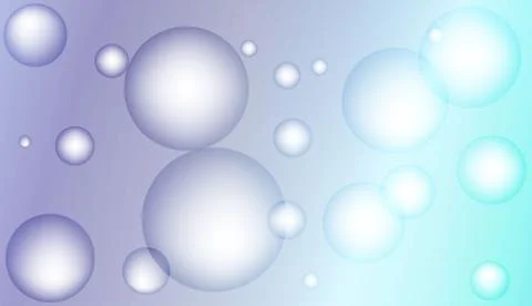 Blurred decorative design with bubbles. For elegant pattern cover book. Vecto Stock Illustration