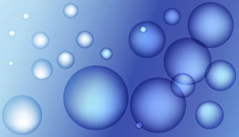Blurred decorative design with bubbles. For elegant pattern cover book. Vecto Stock Illustration