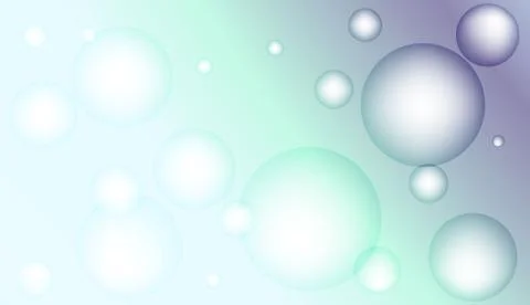 Blurred decorative design with bubbles. For elegant pattern cover book. Vecto Stock Illustration
