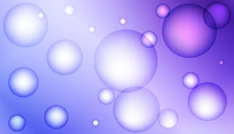 Blurred decorative design with bubbles. For elegant pattern cover book. Vecto Illustrazione stock