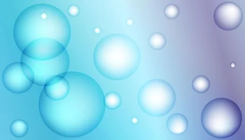 Blurred decorative design with bubbles. For elegant pattern cover book. Vecto Stock Illustration
