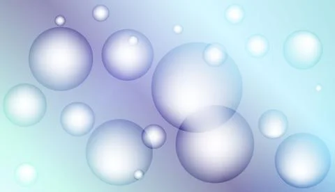 Blurred decorative design with bubbles. For elegant pattern cover book. Vecto Illustrazione stock