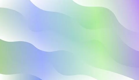 Blurred Decorative Design In Modern Style With Wave, Curve Lines. For Design, Illustrazione stock