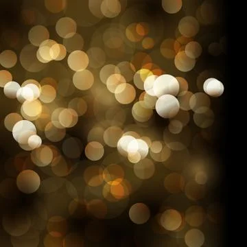 Blurred defocus lights. Vector background. - Illustration Stock Illustration