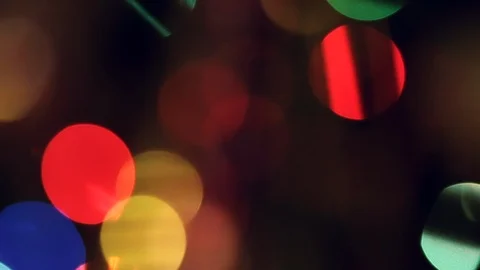 Blurred defocused abstract bokeh lights Stock Footage 89360396