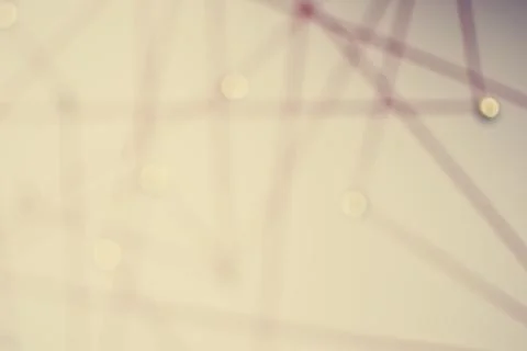 Blurred defocused background. Abstract concept (idea) of network, society Foto stock