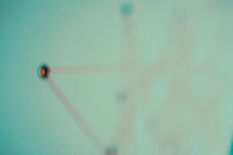 Blurred defocused background. Abstract concept (idea) of network, society Stock Photos