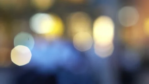 Blurred defocused lights bokeh background Stock Footage 232830297
