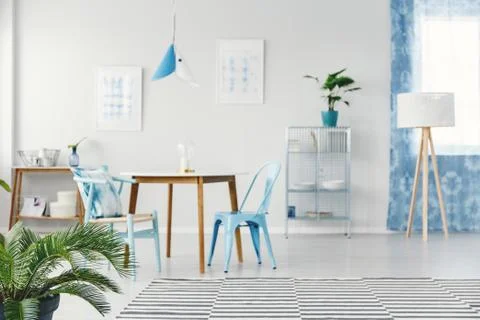 Blurred dining room interior Stock-Fotos