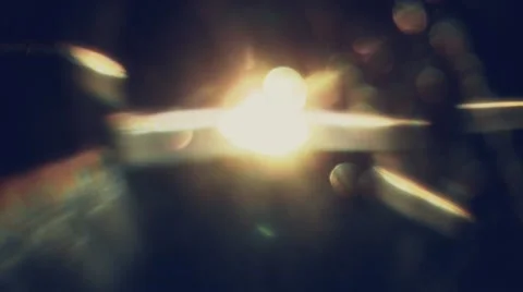 Blurred drops of rain that fall out on a window Stock Footage 57899386