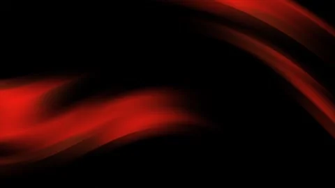 Blurred dynamic red flames on a black background. Vertical loop movement Stock Footage 313420056