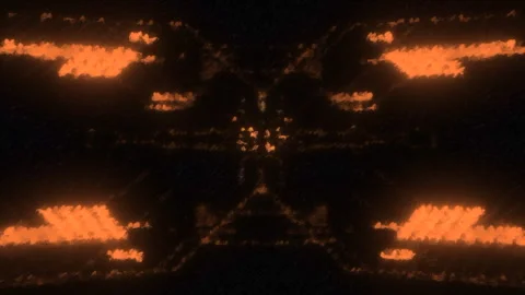 Blurred electronic pattern with moving lines. Motion. Cyber pattern of computer Stock Footage 246229482