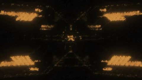 Blurred electronic pattern with moving lines. Motion. Cyber pattern of computer Stock Illustration