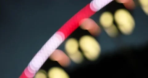 Blurred ferris wheel night lights. Stock Footage 159662221