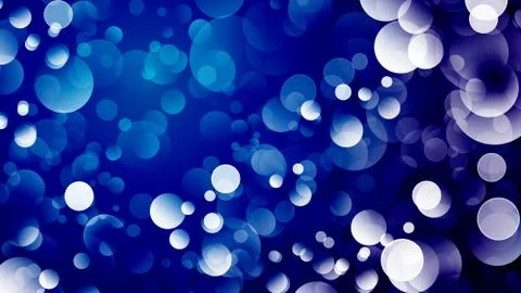 Blurred festive background with bokeh lights Stock Illustration