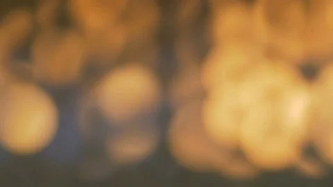 Blurred fire on a black background. Stock Footage 82504070